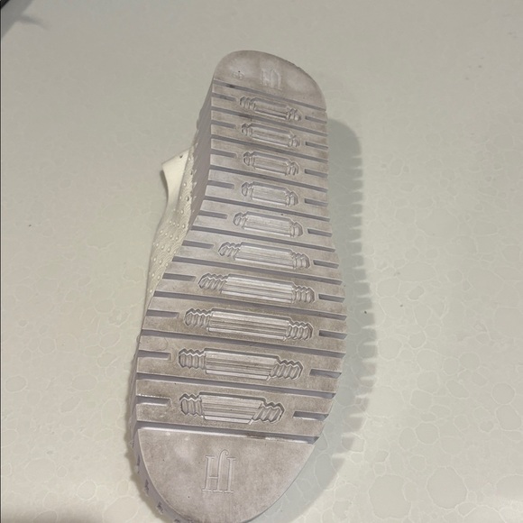 Ilse Jacobsen Off-White Hornbaek Perforated Platform Slip-Ons Sz 39 - Picture 5 of 11